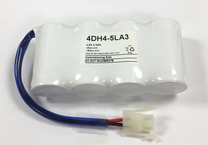 TBS 4DH4-5LA3 4.8 4.5Ah Ni-Cd Battery Pack ( 4D BATTERY 45NC70 SBS CON)