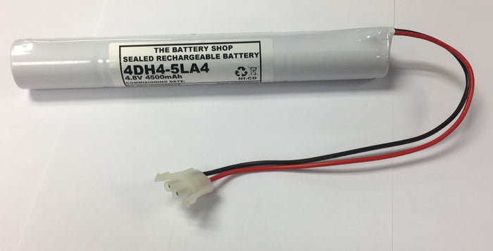 TBS 4DH4-5LA4 4.8v 4.5Ah Ni-Cd Battery Pack ( 4D BATTERY 45NC70 CON)