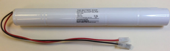 TBS 5DH4-0LC4-FSLRB 6.0v 4.0Ah Ni-Cd Battery