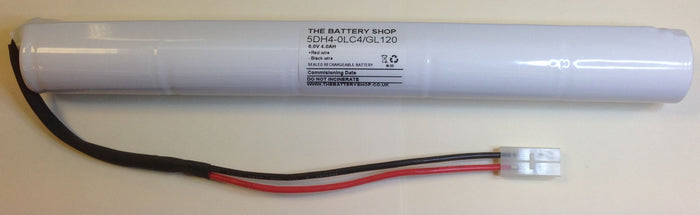 TBS 5DH4-0LC4-GL120 6.0v 4.0Ah Ni-Cd Battery