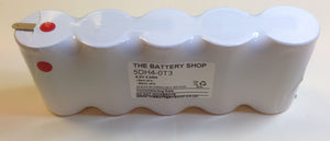 TBS 5DH4-0T3 6.0v 4.0Ah Ni-Cd Battery Pack (14-039) D Cell Ni-Cd and Ni-Mh Batteries and Battery Packs The Lamp Company - The Lamp Company