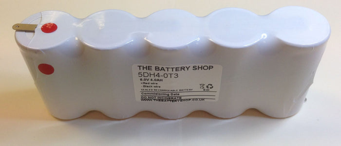 TBS 5DH4-0T3 6.0v 4.0Ah Ni-Cd Battery Pack (14-039)