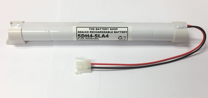 TBS 5DH4-5LA4-EC 6.0v 4.5Ah Ni-Cd Battery Pack ( 5D BATTERY 45NC70 CON + CAP)