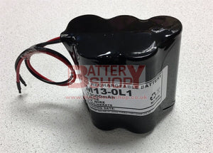 TBS 5FM13-0L1 6.0v 13.0Ah Ni-Mh Battery Pack F Cell Ni-Cd and Ni-Mh Batteries and Battery Packs The Lamp Company - The Lamp Company