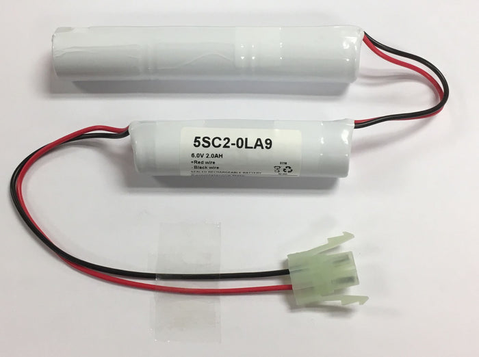 TBS 5SC2-0LA9 6.0v 2.0Ah Ni-Cd Battery Pack