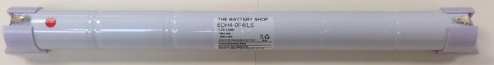 TBS 6DH4-0F4/LS-EC 7.2v 4.0Ah Ni-Cd Battery Pack with END CAPS