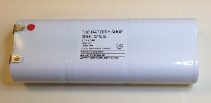 TBS 6DH4-0F5/SL 7.2v 4.0Ah Ni-Cd Battery