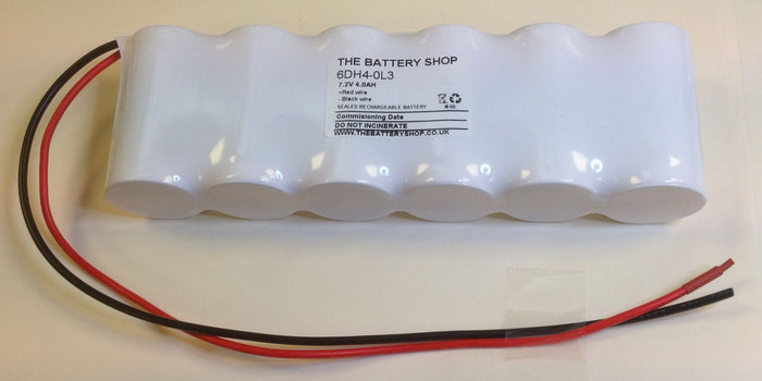 TBS 6DH4-0L3 7.2v 4.0Ah Ni-Cd Battery