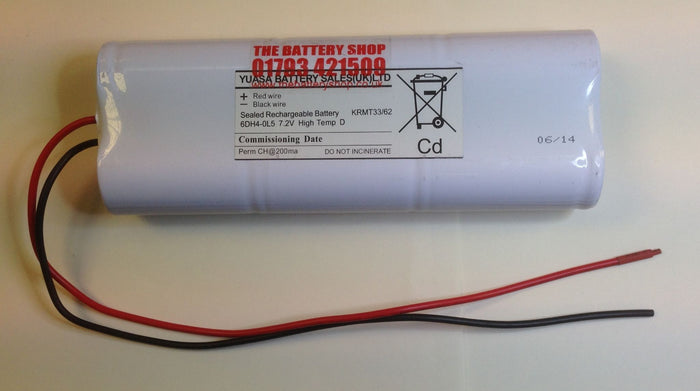 TBS 6DH4-0L5 7.2v 4.0Ah Ni-Cd Battery