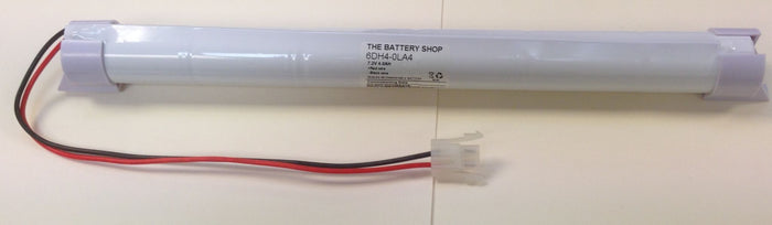 TBS 6DH4-0LA4-EC 7.2v 4.0Ah Ni-Cd Battery with END CAPS