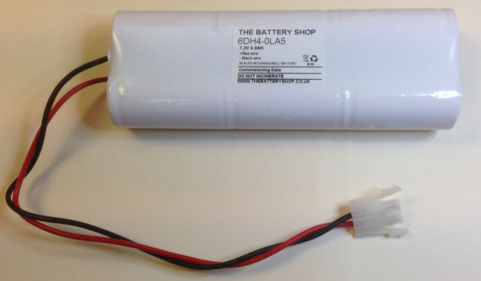 TBS 6DH4-0LA5 7.2v 4.0Ah Ni-Cd Battery