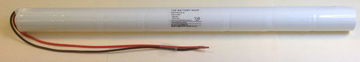 TBS 8DH4-0L4 Battery 9.6v 4.0Ah Ni-Cd