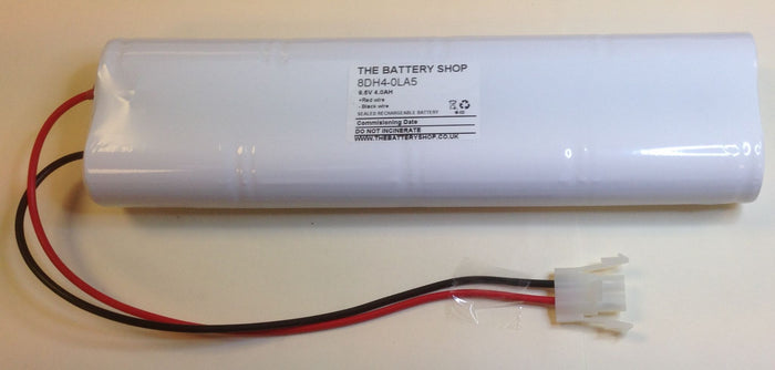 TBS 8DH4-0LA5 9.6V 4.0aH NI-Cd Battery Pack