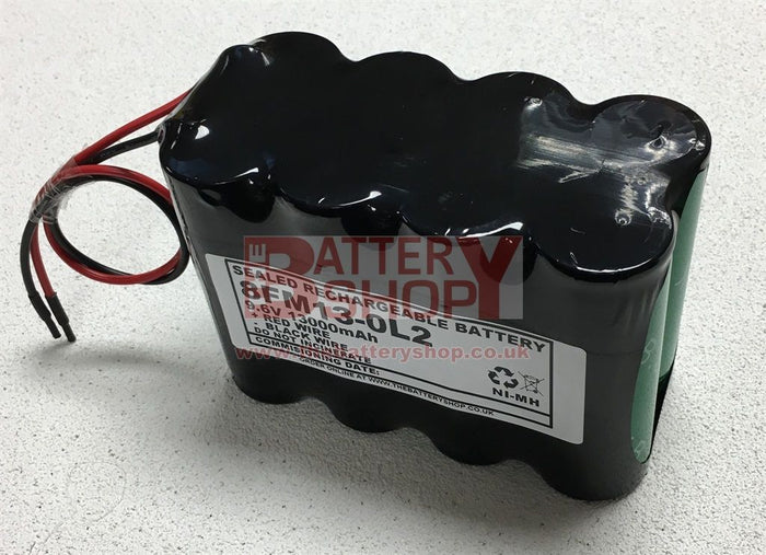 TBS 8FM13-0L2 9.6v 13.0Ah Ni-Mh Battery Pack