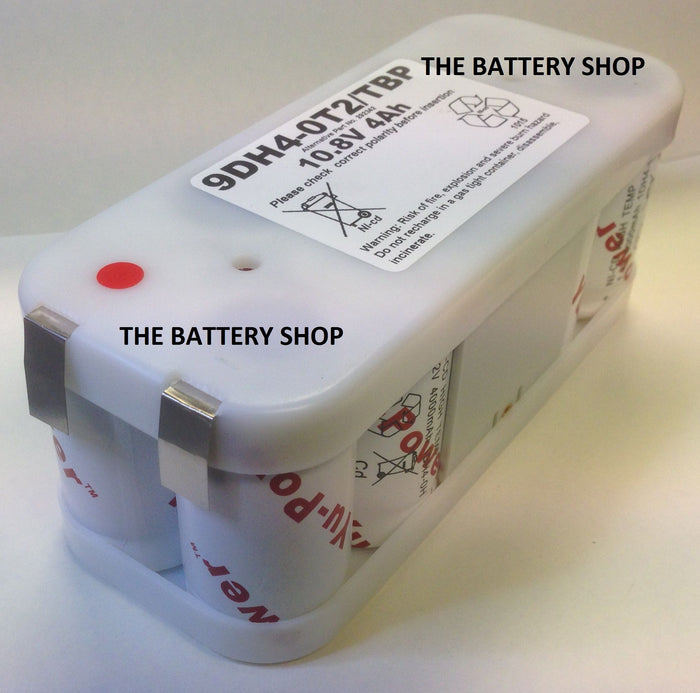 TBS 9DH4-0T2/TBP FLANGED D 10.8V 4AH BATTERY PACK (292342)