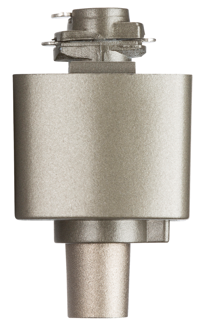 Knightsbridge TRKADS 230v Track Adaptor Satin Nickel