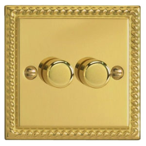 Dimmer Switch HG4 Standard Brass Finish Varilight