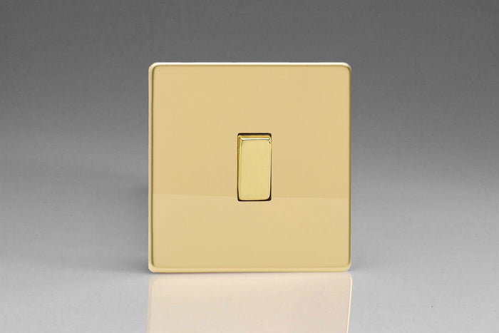 Varilight XDVBP1S - 1-Gang 6A 1-Way Push-to-Make Retractive Momentary Switch