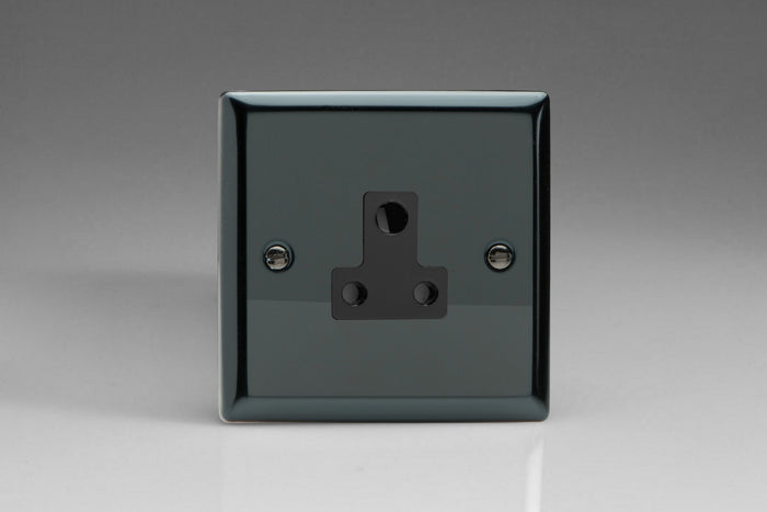 Varilight XIRP5AB - 1-Gang 5A Round Pin Socket