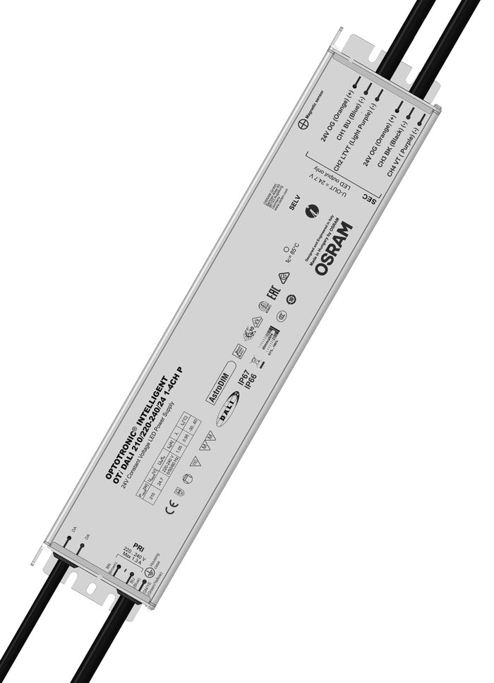 Ledvance CV Power supplies with DALI 210/220-240/24 1-4 CH