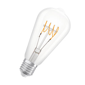 Ledvance Vintage 1906 LED CLASSIC SLIM FILAMNET EDISON DIMMABLE 40  4.8 W/2700 K CLEAR E27