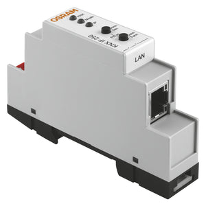 Ledvance KNX interface for bi-directional communication between KNX system and DALI network IF 250