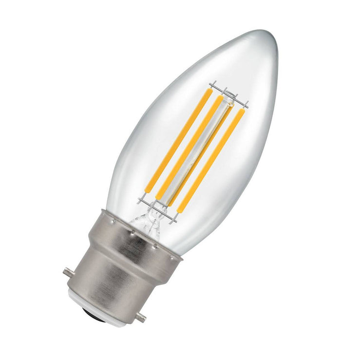 Crompton 12769 BC-B22d 6.5W Candle Warm White Light Bulb