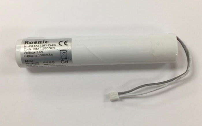 Kosnic KBAT1500NC9 3.6v 1500mAh Ni-Cd Battery (Fits Standard EESN0105S65, EESN0105S65/S)