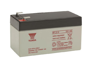 NP1.2-12 Yuasa 12v 1.2Ah Lead Acid Battery (NP1.2-12S) Yuasa NP Industrial Batteries The Lamp Company - The Lamp Company