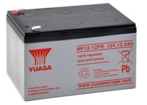 NP12-12FR Yuasa 12v 12Ah Lead Acid Battery Yuasa NP Industrial Batteries The Lamp Company - The Lamp Company