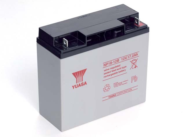 NP18-12B Yuasa 12v 17.2Ah Lead Acid Battery