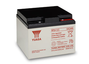 NP24-12I Yuasa 12v 24Ah Lead Acid Battery (NP24-12SI) Yuasa NP Industrial Batteries The Lamp Company - The Lamp Company