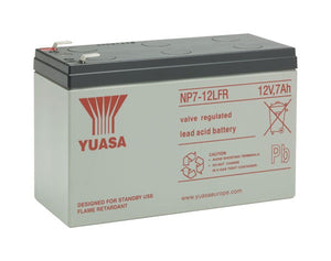 NP7-12LFR Yuasa VRLA Battery 12v 7Ah Yuasa NP Industrial Batteries The Lamp Company - The Lamp Company