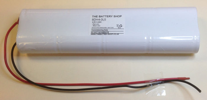 TBS 8DH4-0L5 9.6v 4.0Ah Ni-Cd Battery