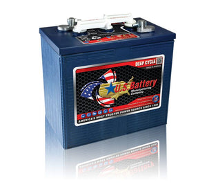 US250HC 6-VOLT 239AH(5HR) 283AH(20HR) DEEP CYCLE BATTERY U.S. BATTERY The Lamp Company - The Lamp Company