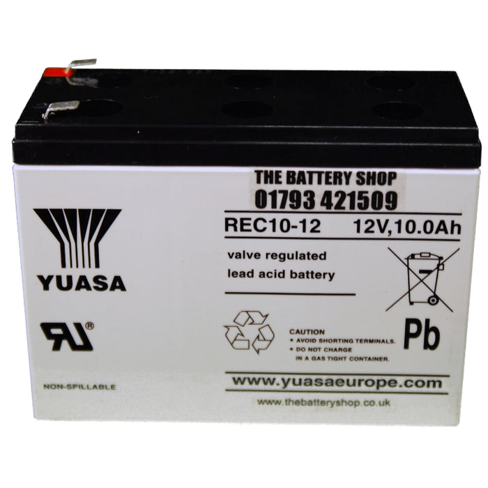 Yuasa REC10-12 12v 10Ah Cyclic Battery